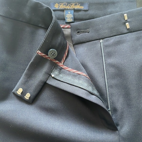 Brooks Brothers Wool Blend Straight Leg Dress Pants Size 6 - Picture 8 of 13